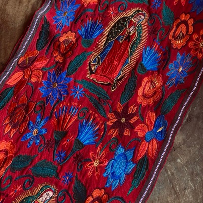 GUATEMALA】Guadalupe Embroidered Long Multi Clo