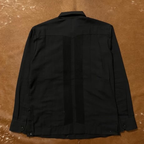 【2027年7月31日までにお届け】【受注生産】【長袖】【 ESG-01L-BSI 】【L/S REJILLADA 】【 BLACK x SILVER 】【 黒 x 銀 】