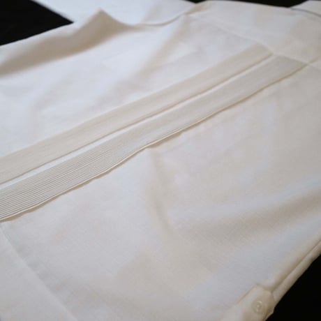 【2027年7月31日までにお届け】【受注生産】【長袖】【 ESGS-04L-W 】【 REJILLADA ASA 】【 麻の葉柄 】【WHITE】【白】