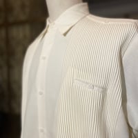 【半袖】【 ESG-34S-OF】【 S/S PRESIDENTIAL 】【GUAYABERA】【OFF WHITE】【オフホワイト】