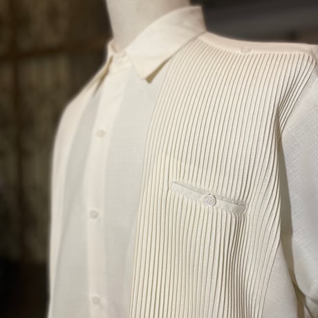 ESTRELLA STANDARD キューバシャツ　ホワイト　サイズ40 ESTRELLA STANDARD キューバシャツ ホワイト サイズ40 着丈40cm トップス