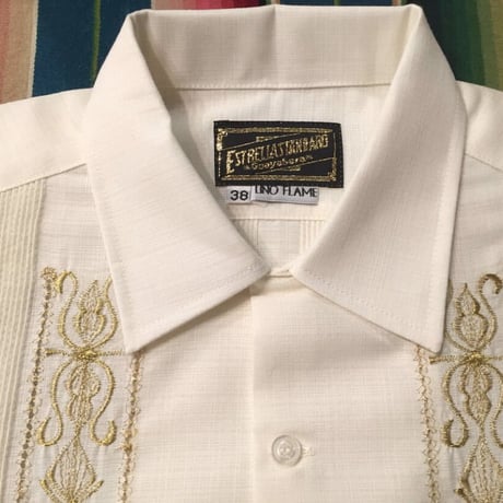 【2027年7月31日までにお届け】【受注生産】【長袖】【 ESG-01L-OFG 】【 REJILLADA 】【 OFF WHITE x GOLD 】【.オフホワイト x 金 】