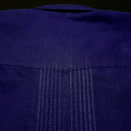 【予約商品】【長袖】【袖刺繍】【ESG-T30L-N】【 L/S GUAYAMISA 】【 NAVY 】【 紺色】