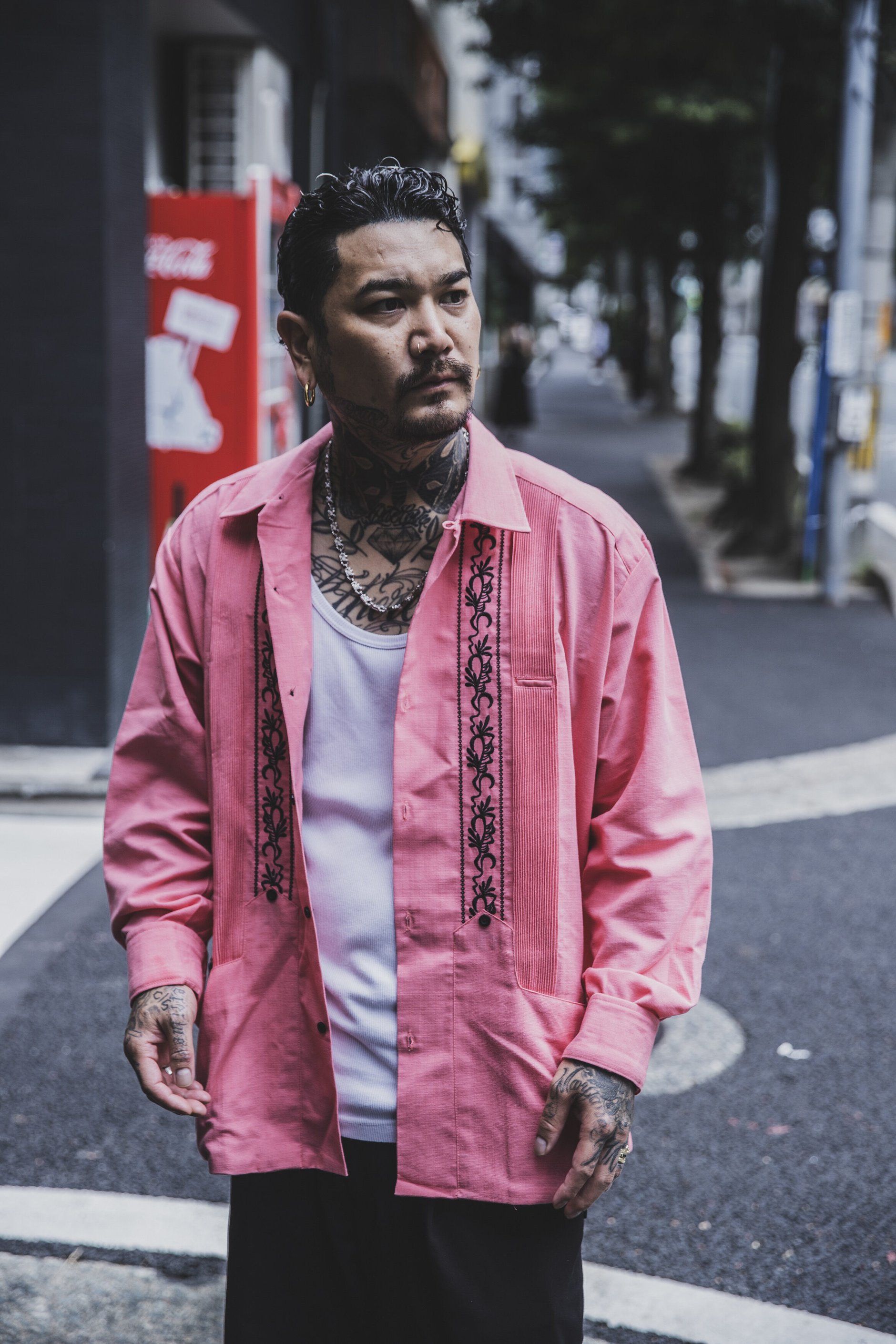 estrella standard 36 ブラック×ゴールド キューバシャツ ESTRELLA STANDARD GUAYABERA キューバシャツ