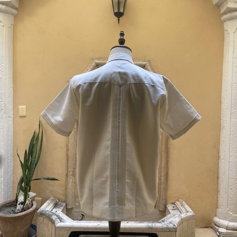 半袖】【ESG-30S-OFG】【 S/S GUAYAMISA 】【OFF WHITExGO