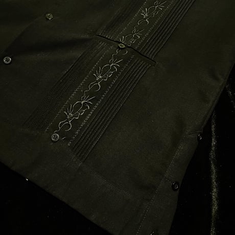 【1月〜2月】【予約商品】【半袖】【 ESG-38S-B 】【 S/S GUAYAMISA 】【BLACK 】 【黒 】