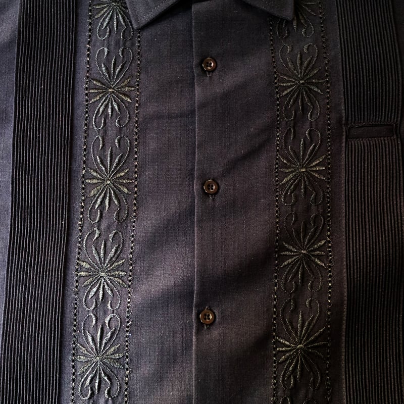 予約】【 半袖 】【 ESG-01S-B 】【 S/S GUAYABERA 】【 REJIL