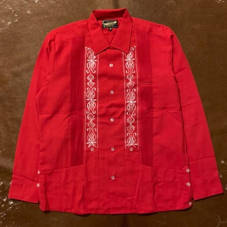 【2027年7月31日までにお届け】【受注生産】【長袖】【 ESG-01L-REW 】【 REJILLADA 】【 RED x WHITE 】【 赤 x 白 】