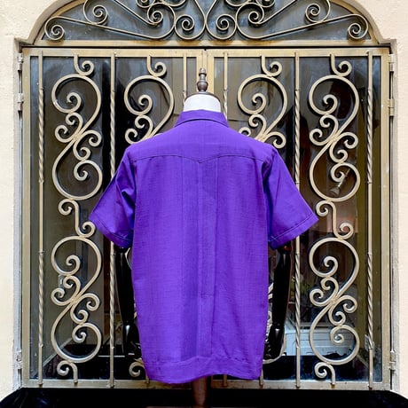 【2027年7月31日までにお届け】【受注生産】【半袖】【 ESG-01S-PU 】【 REJILLADA 】【 PURPLE 】【紫 】