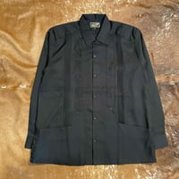 【10月〜11月納期】【受注生産】【長袖】【 ESG-20LP-B 】【 REJILLADA CIPRE 】【 POLYESTER 】【 BLACK 】【 黒 】