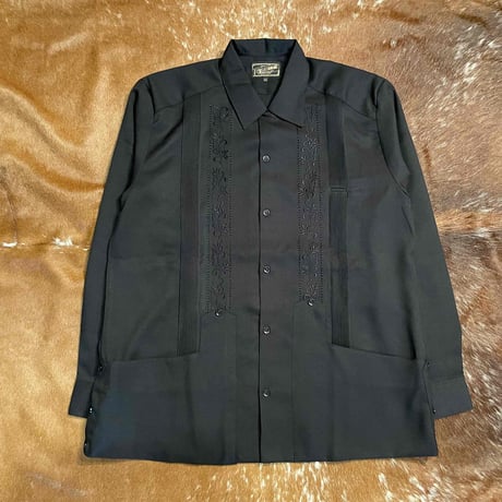 【2027年7月31日までにお届け】【受注生産】【長袖】【 ESG-20LP-B 】【 REJILLADA CIPRE 】【 POLYESTER 】【 BLACK 】【 黒 】