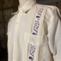 【2027年7月31日までにお届け】【受注生産】【長袖】【SHOTA CACTUS】【 ESGS-06L-OFPU】【 L/S CUBANA 】【OFF WHITExPURPLE】