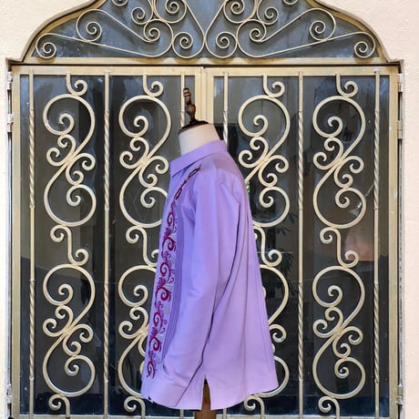 【お取り寄せ商品】【長袖】【IMP-COL-100L-LA】【GUAYABERAS COLLI】【 L/S GUAYAMISA 】【 LAVENDER 】【 ラベンダー 】