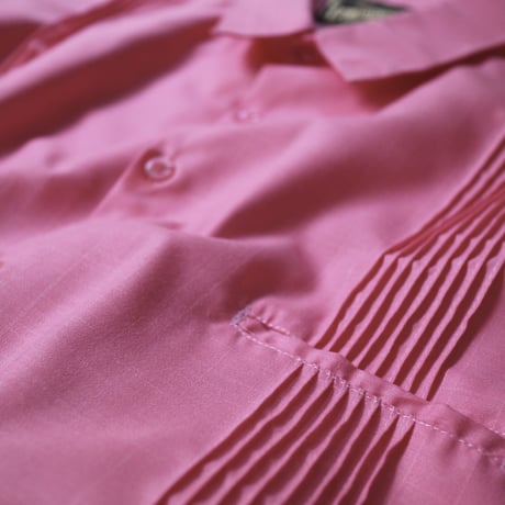 【PURO】【COTTON/POLYESTER】【 ESG-100S-CO】【 S/S GUAYABERA】【CORAL】