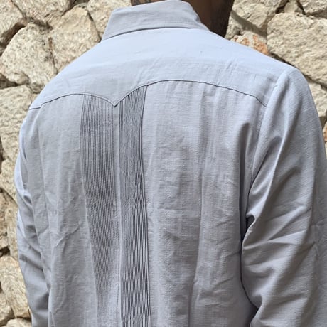 【2027年7月31日までにお届け】【受注生産】【長袖】【 ESG-01L-GRB 】【【 REJILLADA 】【 GRAY x BLACK 】【 グレー x 黒 】