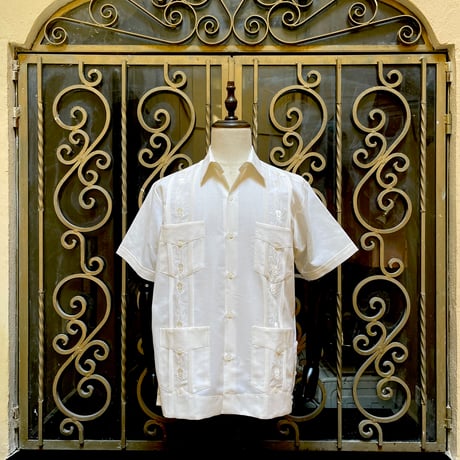 【2027年7月31日までにお届け】【受注生産】【半袖】【SHOTA CALAVERA】【 ESGS-07S-OF】【 S/S CUBANA 】【OFF WHITE】