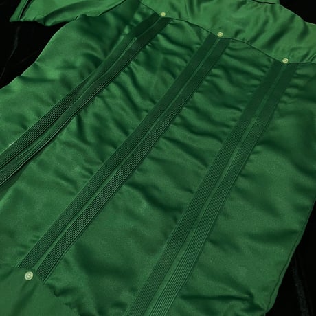【予約】【半袖】【サイズ36(M)】【IMP-DE-20S-GRE-36】【 DEADSTOCK 】【S/S GUAYABERA】【GREEN】【緑】
