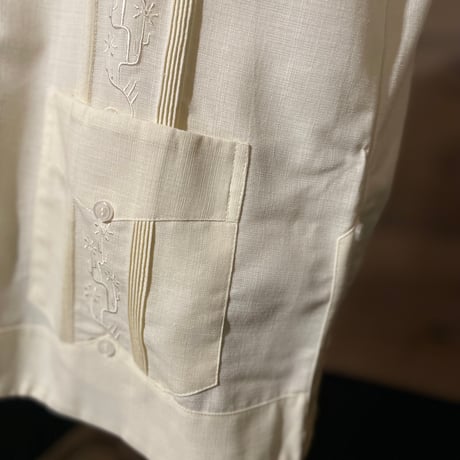 【長袖】【SHOTA CACTUS】【 ESGS-06L-OF】【 L/S CUBANA 】【OFF WHITE】 【オフホワイト】