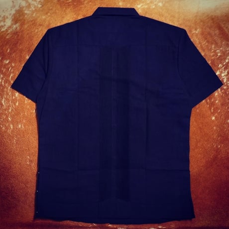 【2027年7月31日までにお届け】【受注生産】【半袖】【 ESG-01S-NB 】【 REJILLADA 】【 NAVY x BLACK 】【 紺 x 黒 】