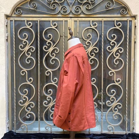 【2027年7月31日までにお届け】【受注生産】【ESG-20L-ORB】【REJILLADA 】【L/S GUAYABERA】【ORANGE xBLACK】