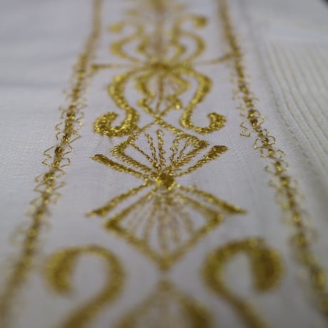 【2027年7月31日までにお届け】【受注生産】【長袖】【 ESG-01L-OFG 】【 REJILLADA 】【 OFF WHITE x GOLD 】【.オフホワイト x 金 】