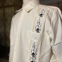 【2027年7月31日までにお届け】【受注生産】【長袖】【SHOTA CALAVERA】【 ESGS-07L-OFB】【 L/S CUBANA 】【OFF WHITExBLACK】