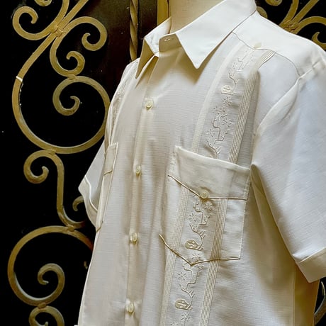 【2027年7月31日までにお届け】【受注生産】【半袖】【SHOTA CACTUS】【 ESGS-06S-OF】【 S/S CUBANA 】【OFF WHITE】