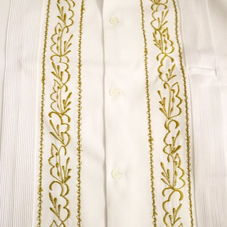 【2027年7月31日までにお届け】【受注生産】【長袖】【 ESG-20LP-WG 】【 REJILLADA CIPRE 】【 POLYESTER 】【 WHITE x GOLD 】【 白 x 金 】