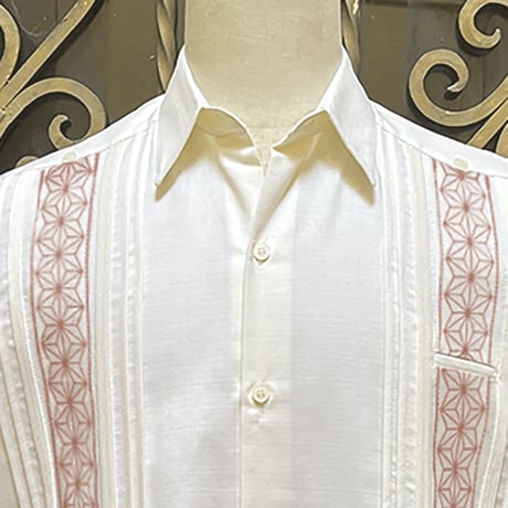 ESTRELLA STANDARD キューバシャツ グァジャベーラ ボルドー ESTRELLA