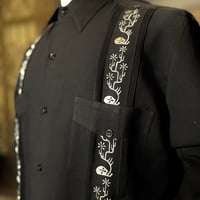 【ご注文日より１年以内にお届け】【受注生産】【長袖】【SHOTA CACTUS】【 ESGS-06L-BW】【 L/S CUBANA 】【BLACKxWHITE】 【黒x白】