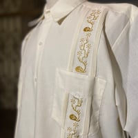 【ご注文日より１年以内にお届け】【受注生産】【半袖】【SHOTA CACTUS】【 ESGS-06S-OFG】【 S/S CUBANA 】【OFF WHITExGOLD】