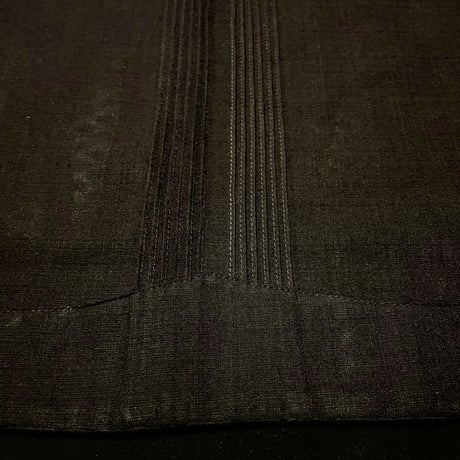 【ご注文日より１年以内にお届け】【受注生産】【半袖】【ESG-30S-BS】【 S/S GUAYAMISA 】【BLACKxSILVER】【 黒x銀】