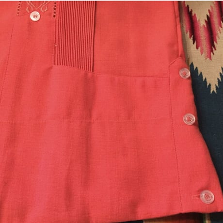 【2027年7月31日までにお届け】【受注生産】【長袖】【 ESG-01L-P 】【 L/S GUAYABERA 】【 REJILLADA 】【 PINK 】【 ピンク 】