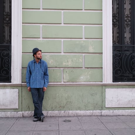 【2027年7月31日までにお届け】【受注生産】【長袖】【 ESG-01L-AQ 】【 L/S GUAYABERA 】【 REJILLADA 】【 AQUA 】【 アクアブルー 】