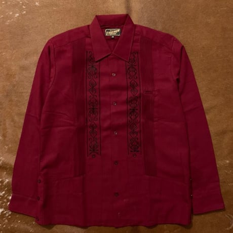 【2027年7月31日までにお届け】【受注生産】【長袖】【 ESG-01L-BUB 】【 REJILLADA 】【 BURGUNDY x BLACK 】【 臙脂(えんじ)色 x 黒 】