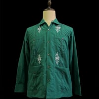 【予約】【長袖】【IMP-DE-01L-GRE-36】【 DEADSTOCK 】【S/S GUAYABERA】【GREEN】 【緑】