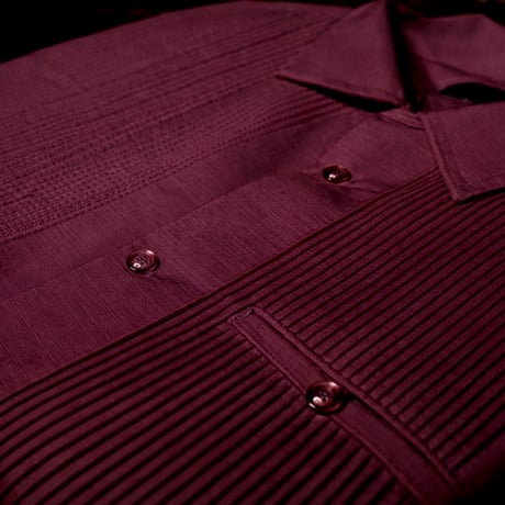【2027年7月31日までにお届け】【受注生産】【半袖】【 ESG-02S-BU 】【 PRESIDENTIAL 】【 BURGUNDY  】【 臙脂(えんじ)色 】