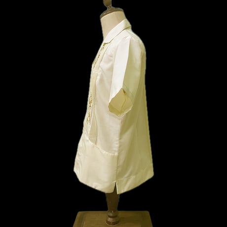 【7月末】【予約】【ESG-20S-OFG】【 REJILLADA 】【S/S GUAYABERA】【OFF WHITExGOLD】 【オフホワイトx金】