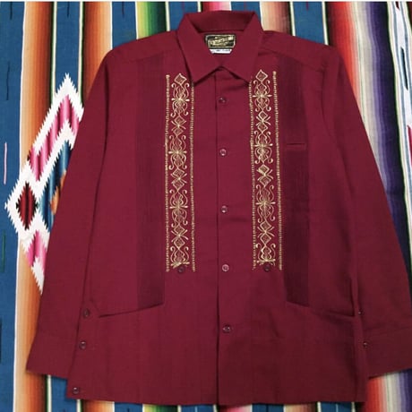 【2027年7月31日までにお届け】【受注生産】【長袖】【 ESG-01L-BUG 】【 REJILLADA 】【 BURGUNDY x GOLD 】【 臙脂(えんじ)色 x 金 】