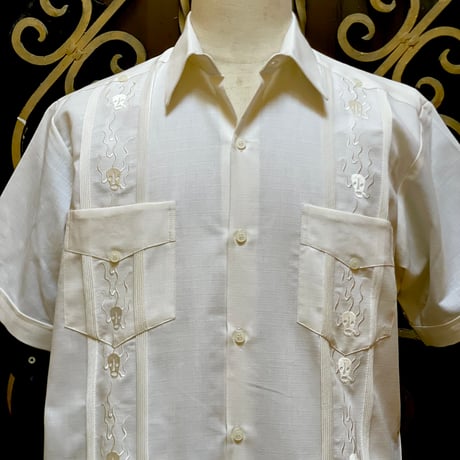【2027年7月31日までにお届け】【受注生産】【半袖】【SHOTA CALAVERA】【 ESGS-07S-OF】【 S/S CUBANA 】【OFF WHITE】