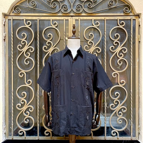 【2027年7月31日までにお届け】【受注生産】【半袖】【SHOTA CALAVERA】【 ESGS-07S-B】【 S/S CUBANA 】【BLACK】 【黒】
