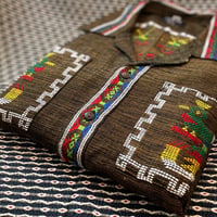 【長袖】【IMP-QTZ-LS-GM】【GUATEMALA】【 L/S QUETZAL SHIRTS】【GOLDxMULTI】【金xマルチカラー】