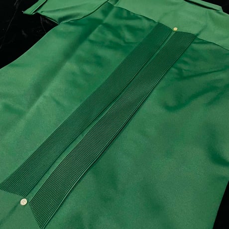 【予約】【半袖】【サイズ36(M)】【IMP-DE-22S-GRE-36】【 DEADSTOCK 】【S/S GUAYABERA】【GREEN】【緑】
