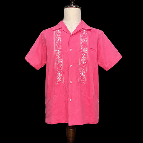 【予約商品】【半袖】【 ESG-01S-PW 】【S/S REJILLADA】【CORAL x WHITE】 【ピンクx 白】