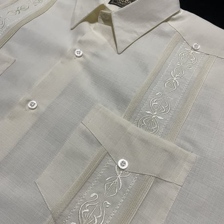 【1月〜2月】【予約商品】【半袖】【 ESG-39S-OF 】【 S/S CUBANA 】【OFF WHITE】 【オフホワイト】