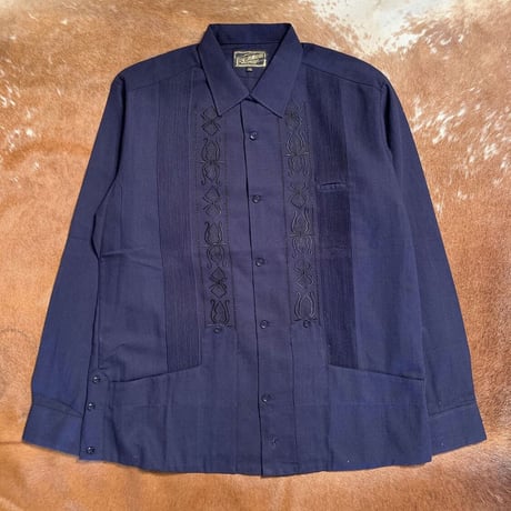 【2027年7月31日までにお届け】【受注生産】【長袖】【 ESG-01L-NB 】【 REJILLADA 】【 NAVY x BLACK 】【 紺 x 黒 】