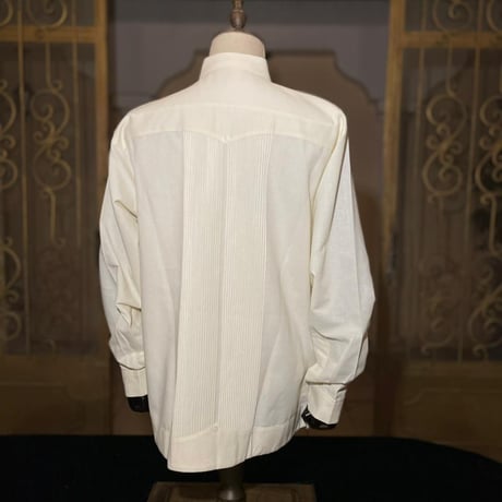 【長袖】【 ESG-34L-OF】【 L/S PRESIDENTIAL 】【GUAYABERA】【OFF WHITE】【オフホワイト】