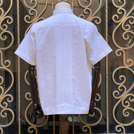 【お取り寄せ商品】【半袖】【IMP-COL-131S-WM】【GUAYABERAS COLLI】【 S/S GUAYAMISA】【 WHITExMULTI 】【白xマルチカラー】