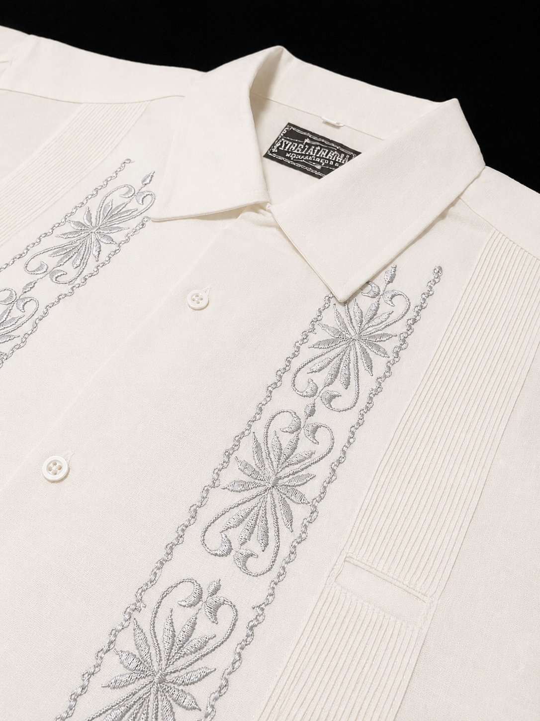 ESTRELLA STANDARD GUAYABERA　REJILLADA半袖 予約商品】【半袖】【 ESG-01S-OFS】【 S/S GUAYABERA 】【 REJI