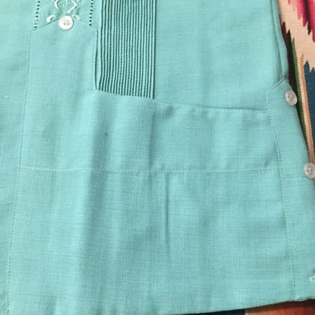 【2027年7月31日までにお届け】【受注生産】【長袖】【 ESG-01L-TQ 】【 REJILLADA 】【 TURQUOISE 】【 ターコイズグリーン 】